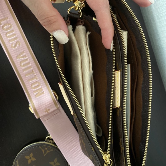 💘sold💘Louis Vuitton NIB Multi-pochette rose - Picture 5 of 8